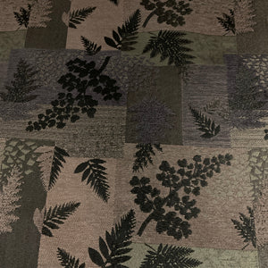 Burch Jungle Shadow Gray Geometric Upholstery Fabric