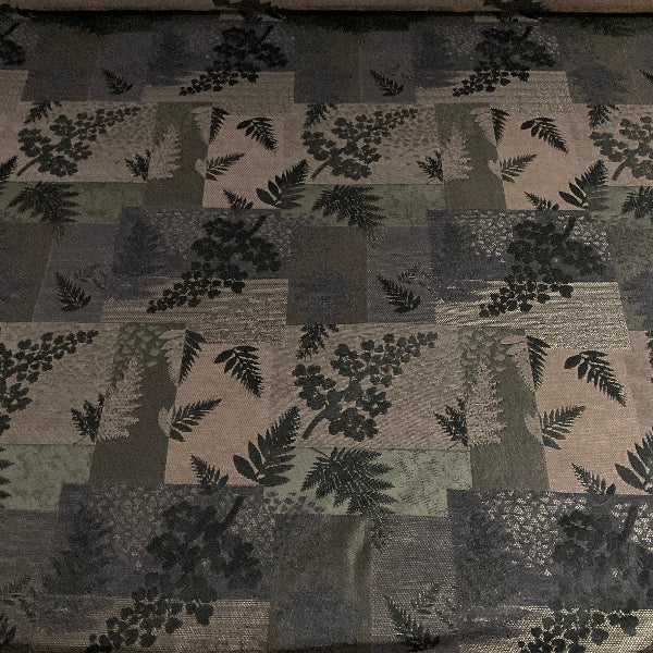 Burch Jungle Shadow Gray Upholstery Fabric