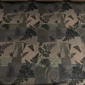 Burch Jungle Shadow Gray Upholstery Fabric