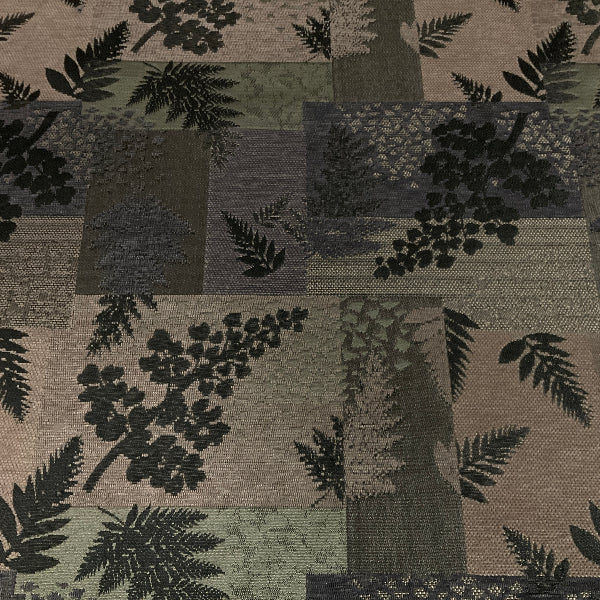 Burch Jungle Shadow Gray Upholstery Fabric