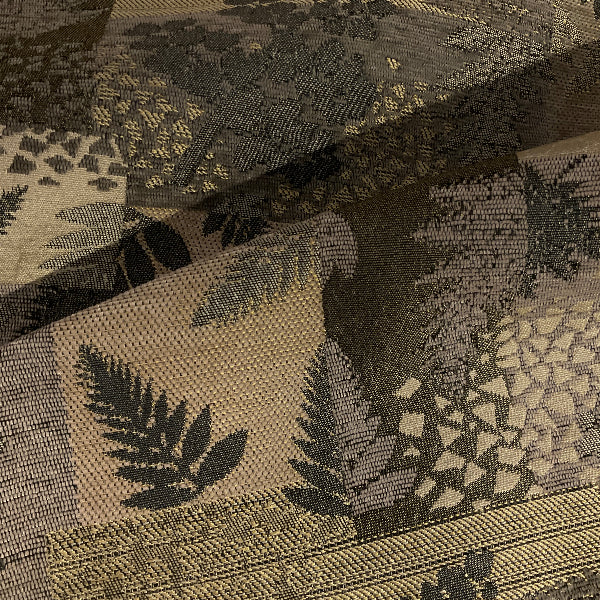 Burch Jungle Spruce Neutral Geometric Upholstery Fabric
