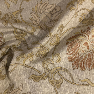 Burch Kara Ivory Designer Tapestry Upholstery Fabric