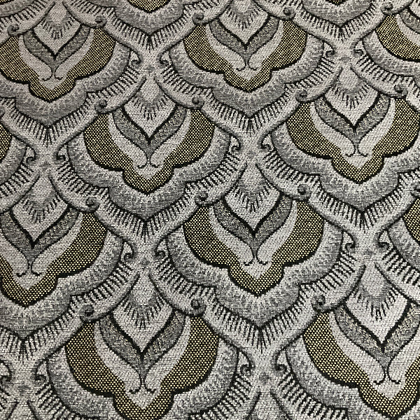 Burch Kip Smoke Gray Chenille Upholstery Fabric