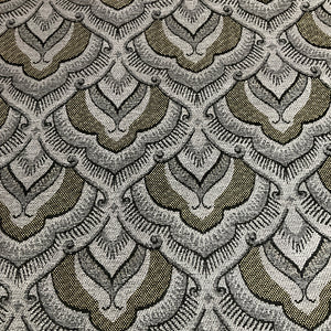 Burch Kip Smoke Gray Chenille Upholstery Fabric