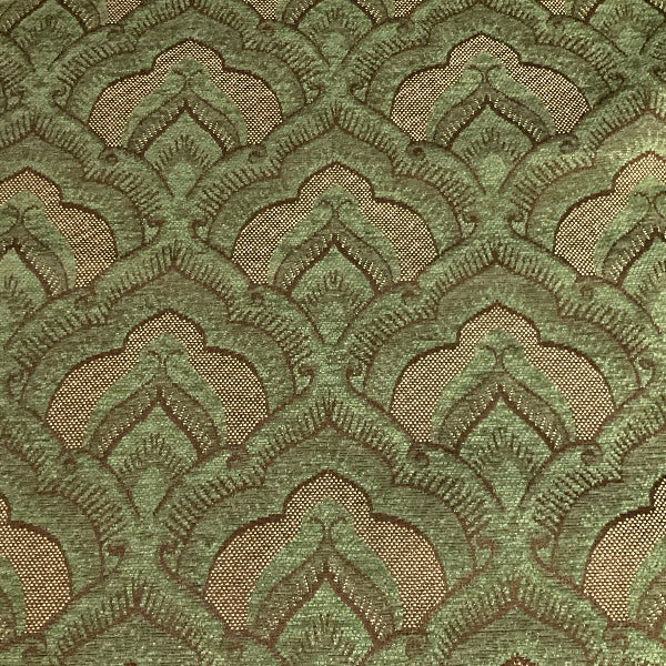 Burch Kip Spruce Green Chenille Upholstery Fabric