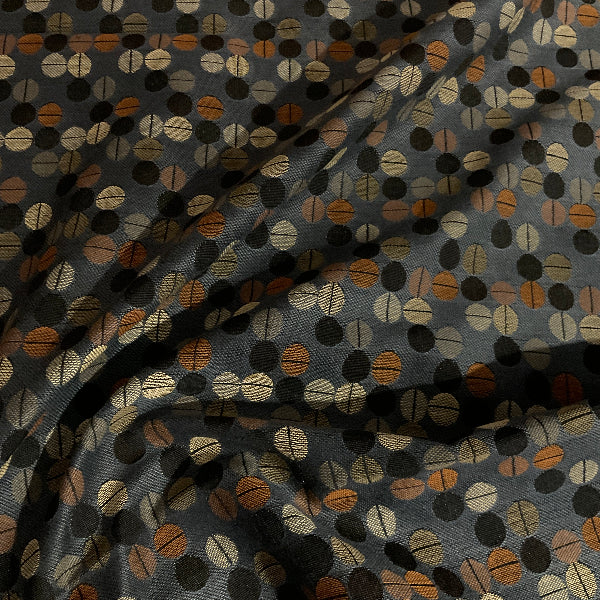 Burch Mabel Night Gray Geometric Upholstery Fabric