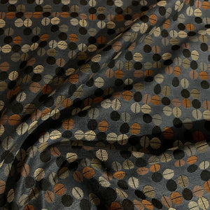 Burch Mabel Night Gray Geometric Upholstery Fabric