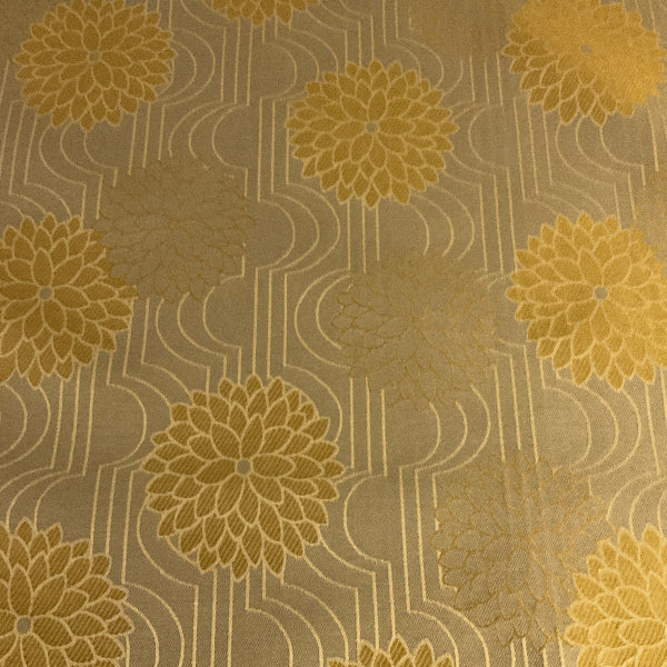 Burch Mayan Gold Damask Upholstery Fabric