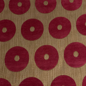 Burch Mickey Fuchsia Pink Chenille Upholstery Fabric