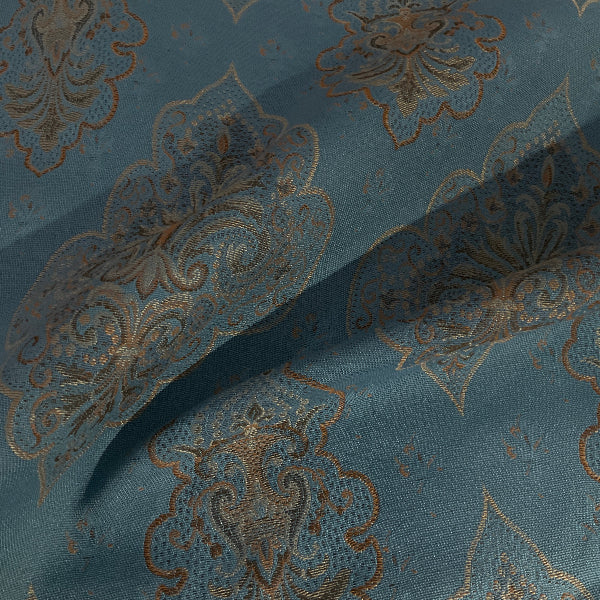 Burch Nigel Cornflower Blue Tapestry Upholstery Fabric