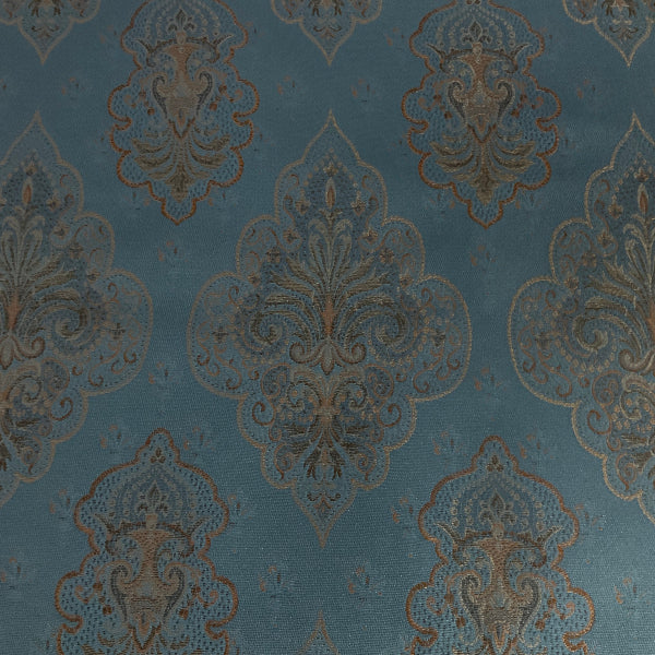 Burch Nigel Cornflower Blue Tapestry Upholstery Fabric