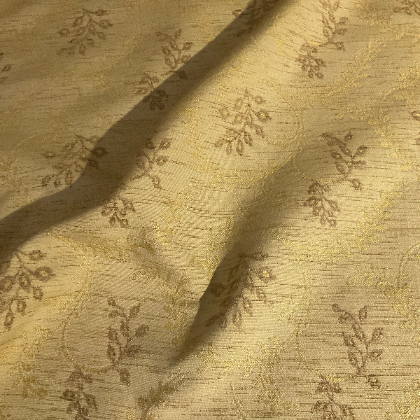 Burch Rachel Golden Yellow Vine Upholstery Fabric