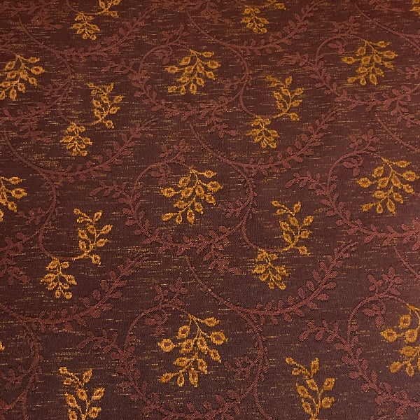 Burch Rachel Merlot Burgundy Vine Upholstery Fabric