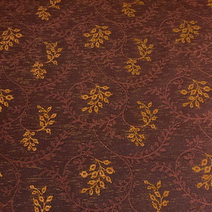 Burch Rachel Merlot Burgundy Vine Upholstery Fabric