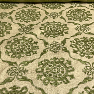 Burch Rhonda Sage Green Textured Chenille Upholstery Fabric
