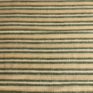Burch Sea Green Textured Chenille Stripe Upholstery Fabric