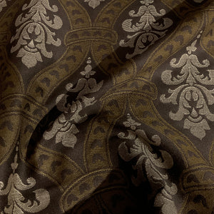 Burch Seth Cocoa Brown Jacquard Upholstery Fabric
