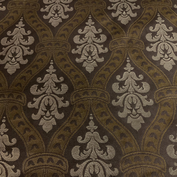 Burch Seth Cocoa Brown Jacquard Upholstery Fabric