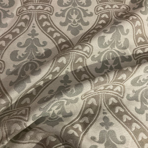 Burch Seth Mist Gray Jacquard Upholstery Fabric