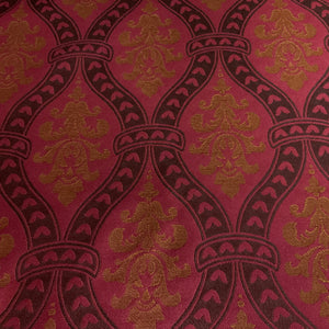 Burch Seth Raspberry Red Jacquard Upholstery Fabric