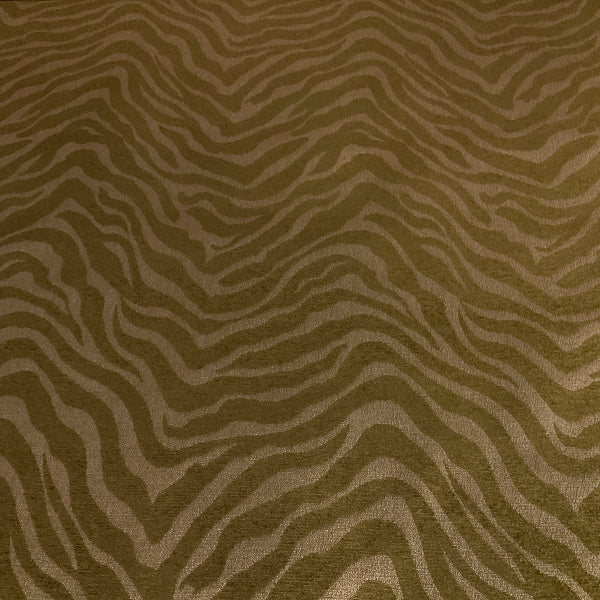 Burch Simba Sage Green Animal Chenille Upholstery Fabric