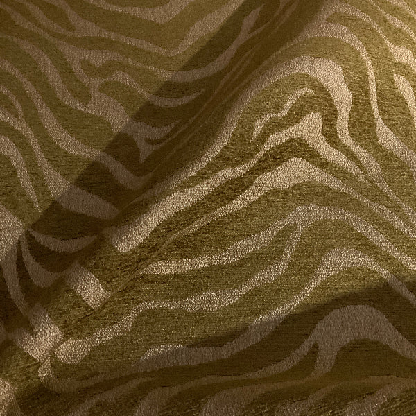 Burch Simba Sage Green Animal Chenille Upholstery Fabric