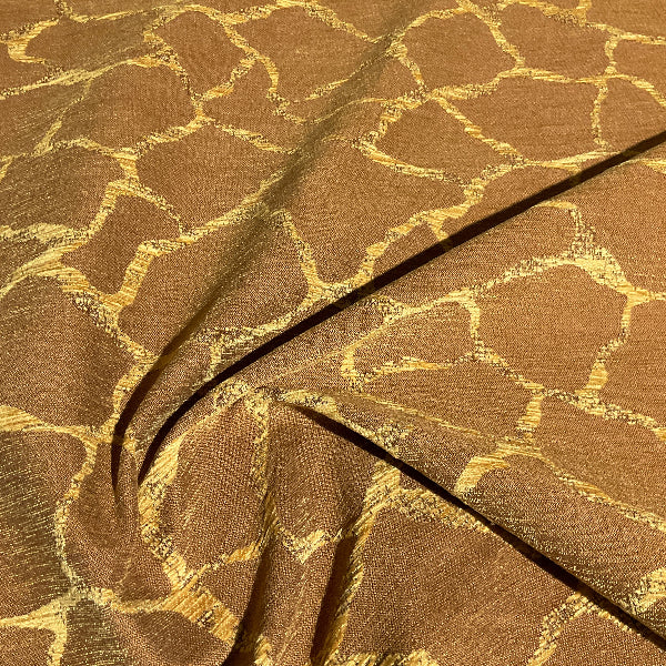 Burch Stephan Giraffe Textured Chenille Upholstery Fabric