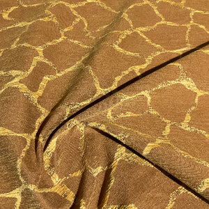 Burch Stephan Giraffe Textured Chenille Upholstery Fabric
