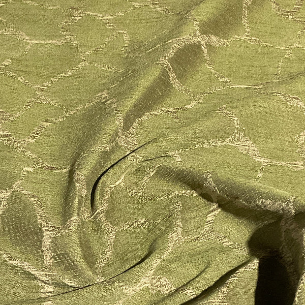 Burch Stephan Jungle Green Textured Chenille Upholstery Fabric
