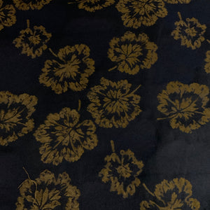 Burch Tess Navy Blue Designer Upholstery Fabric