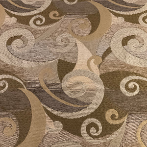 Burch Theo Linen Beige Geometric Upholstery Fabric