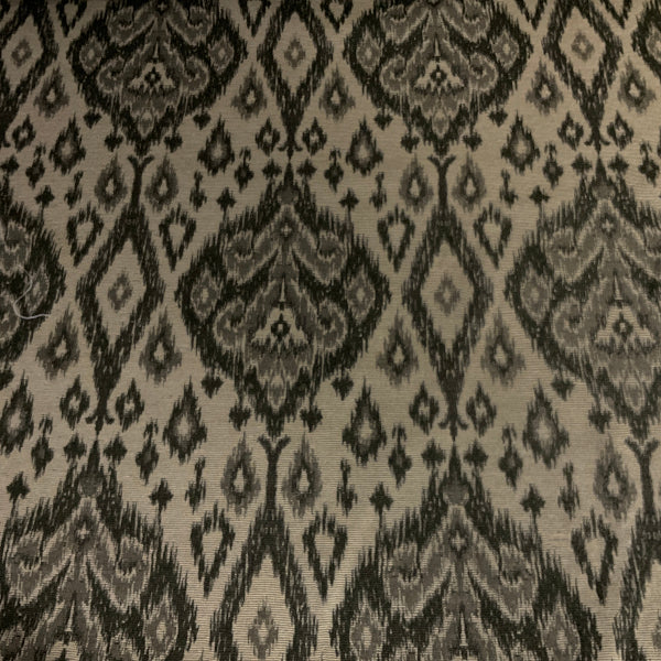 Burch Tibet Emerald Green Ikat  Upholstery Fabric