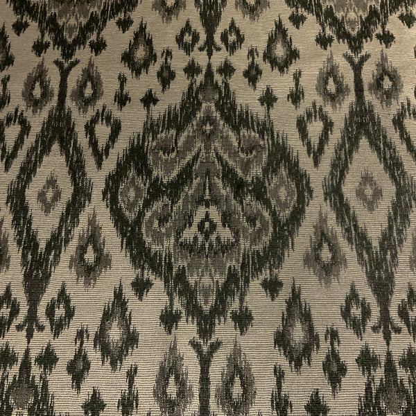 Burch Tibet Emerald Green Ikat  Upholstery Fabric