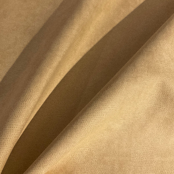 Burch Warren Curry Beige Micro Suede Upholstery Fabric