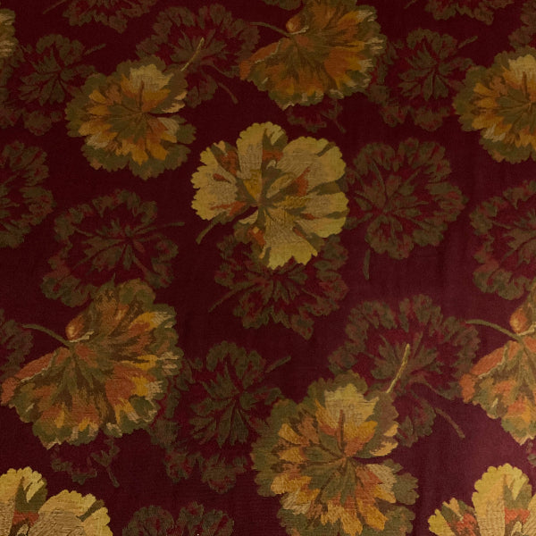 Burch Wendy Burgundy Red Designer Upholstery Fabric