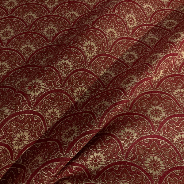 Burch Zeeland Ruby Red Scallop Upholstery Fabric