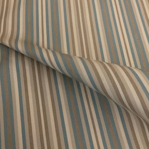 Sunbrella Gavin Mist Beige Stripe Outdoor Upholstery Fabric