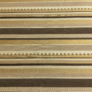 Vixen Taffy Beige Stripe Upholstery Fabric