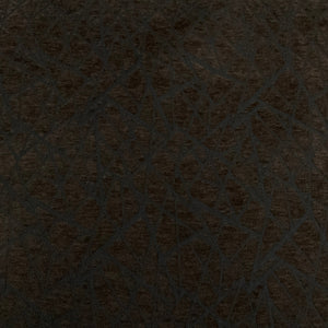 Serenade Chocolate Brown Chenille Designer Upholstery Fabric