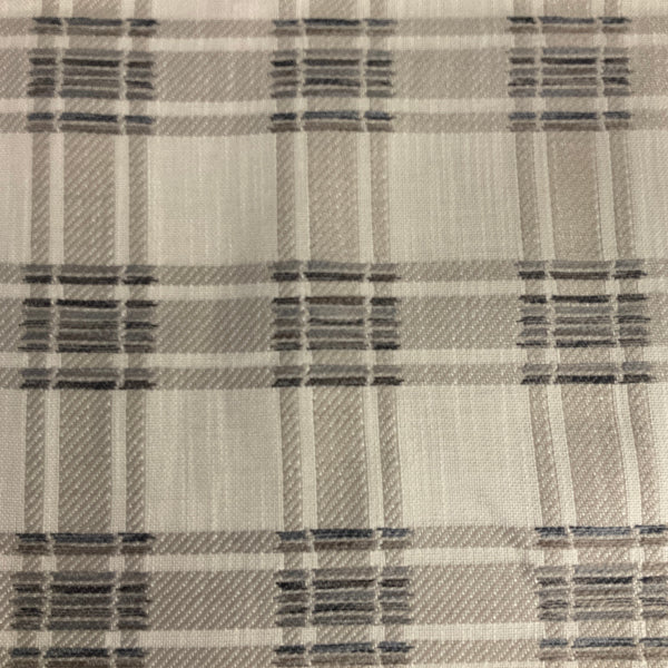 Valdese Weavers Dolena Tweed Ivory Upholstery Fabric