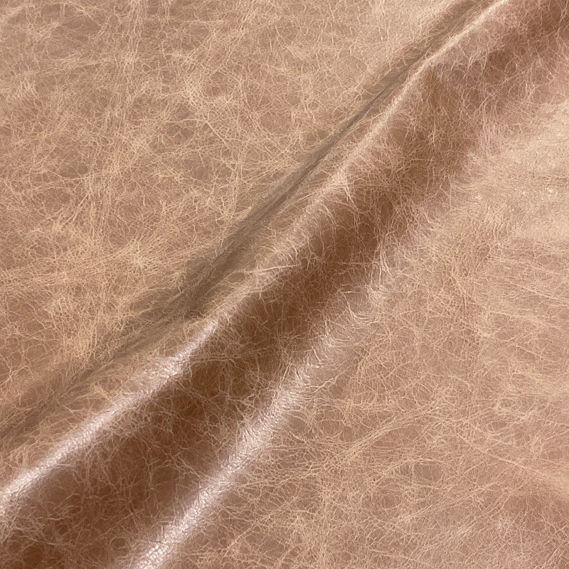 Carmel Brown Distressed Grain Leather Full Whole Cow Hide Upholstery