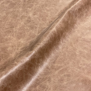 Carmel Brown Distressed Grain Leather Full Whole Cow Hide Upholstery