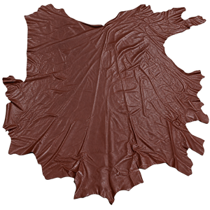 Chestnut Brown Leather Full Whole Cow Hide Upholstery