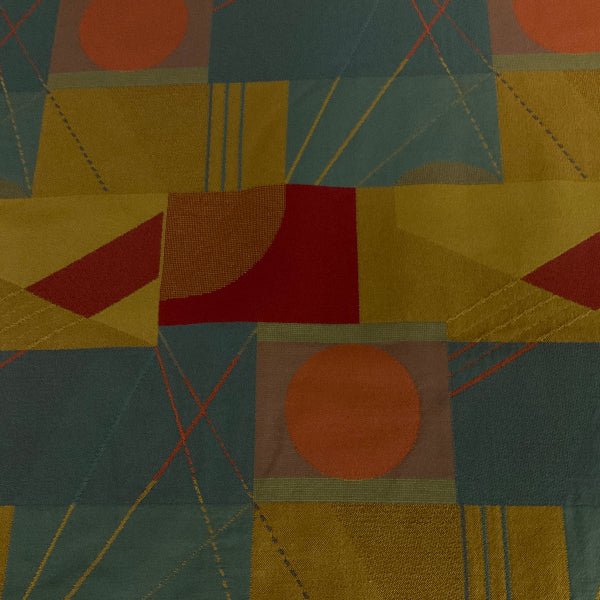 Colorful Geometric Designed Upholstery Fabric