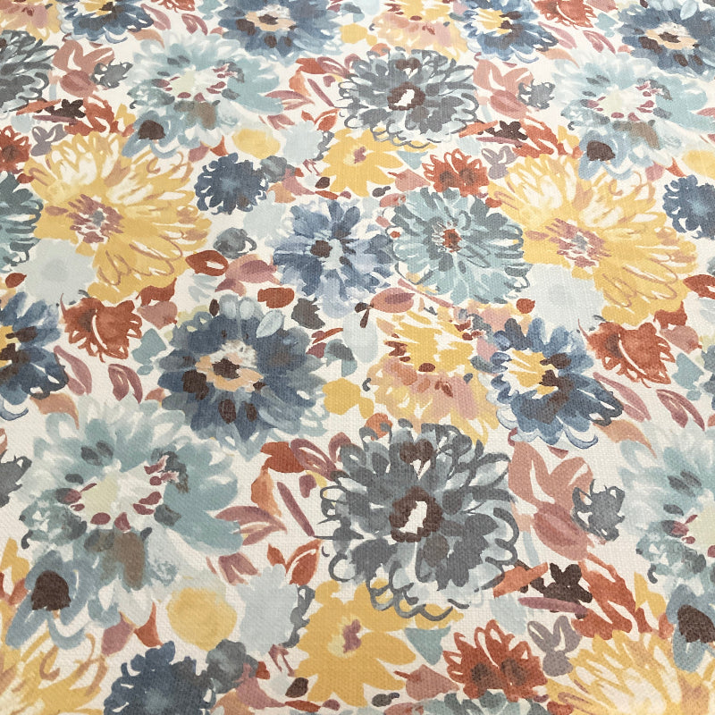 Culp Loriana Serenity Printed Floral Upholstery Fabric