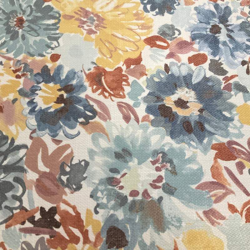 Culp Loriana Serenity Printed Floral Upholstery Fabric