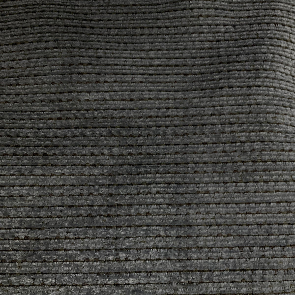 Culp Novak Black Pearl Gray Chenille Upholstery Fabric