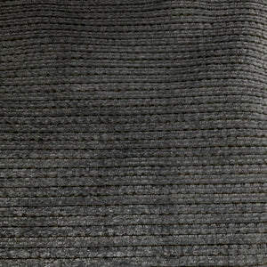 Culp Novak Black Pearl Gray Chenille Upholstery Fabric