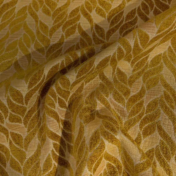 Burch Melody Glow Yellow Upholstery Fabric