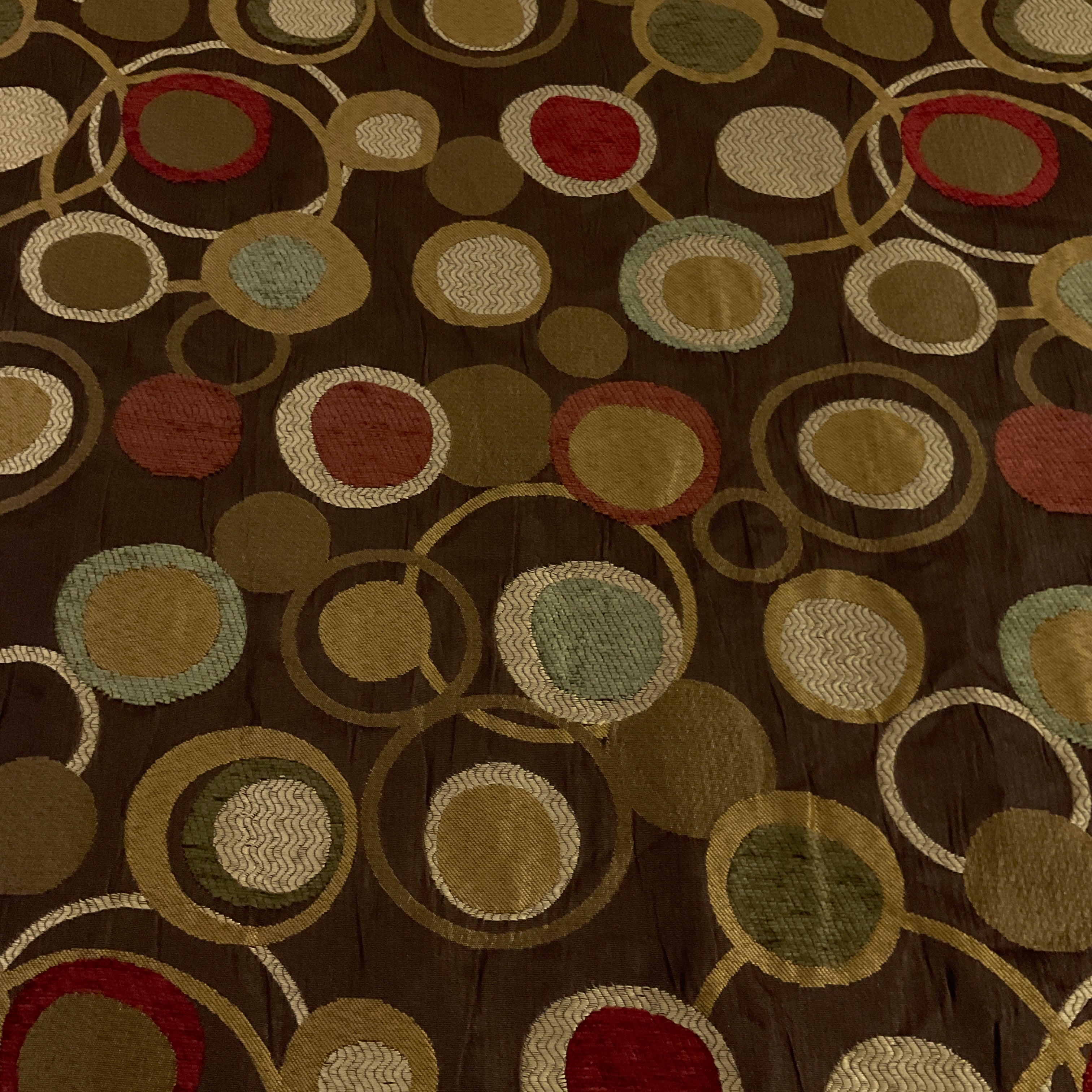 Winston Chocolate Brown Modern Upholstery Fabric
